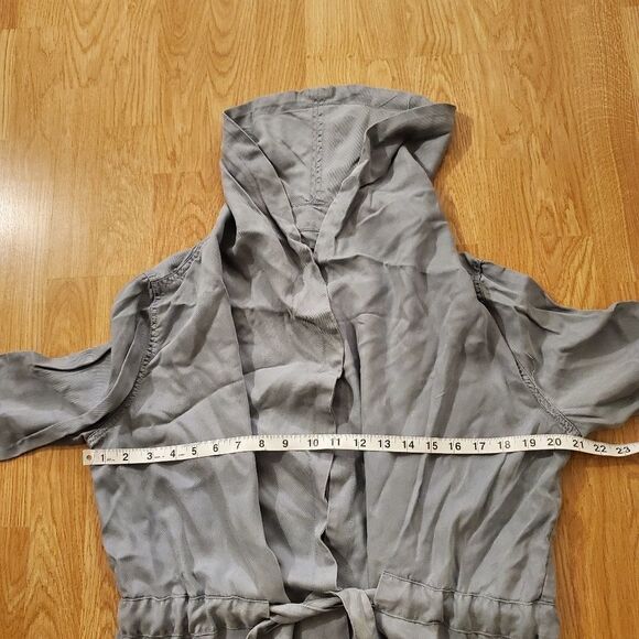 Max Jeans Shawl Tencel Jacket size Medium in Grey - NEW - Picture 10 of 13